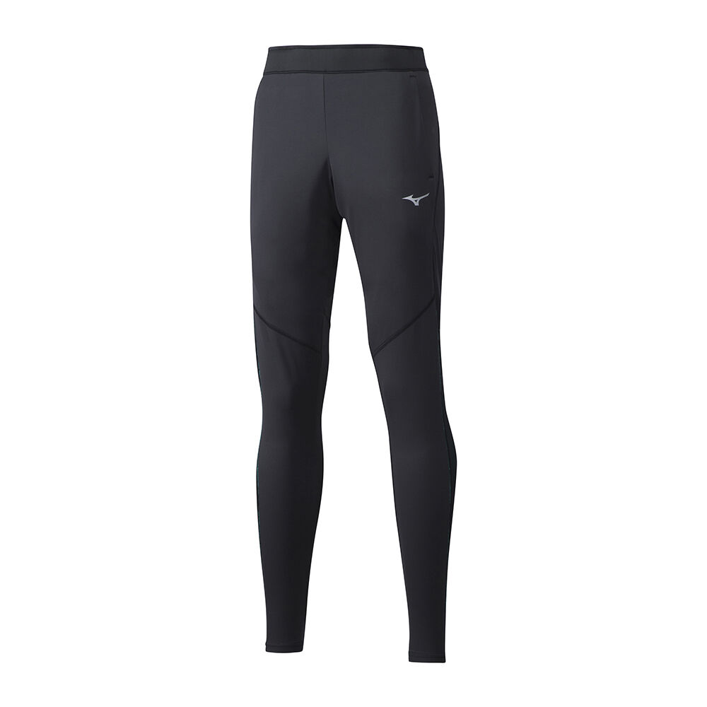 Leggings Mizuno Running Hineri Hybrid BT - Mulher - Pretas - ZVATF3049